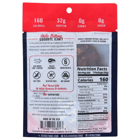 KLHR BLTG SPCY PR DRD BF ( 8 X 2 OZ ) - Freeyouthzbandz