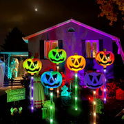 Solar - Powered Halloween Pumpkin Lights - Freeyouthzbandz