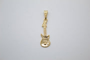18K Gold Filled Bass Electric Guitar - Freeyouthzbandz