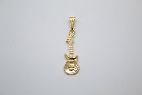 18K Gold Filled Bass Electric Guitar - Freeyouthzbandz