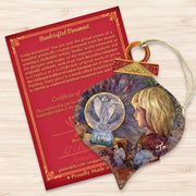 Fairy Wooden Ornaments by Josephine Wall - Christmas Decor - 845619 - JW - Freeyouthzbandz