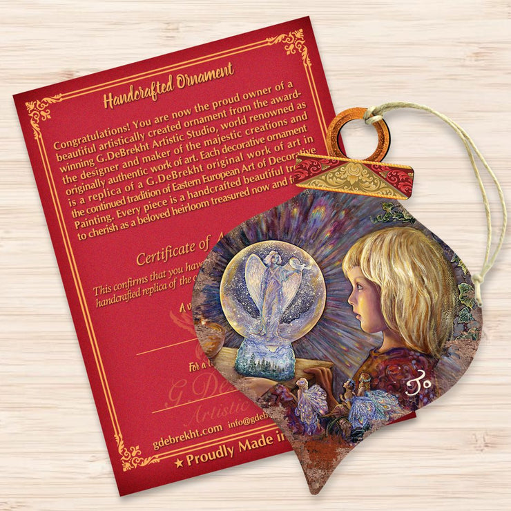 Fairy Wooden Ornaments by Josephine Wall - Christmas Decor - 845619 - JW - Freeyouthzbandz