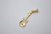 18K Gold Filled Bass Electric Guitar - Freeyouthzbandz