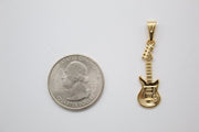 18K Gold Filled Bass Electric Guitar - Freeyouthzbandz