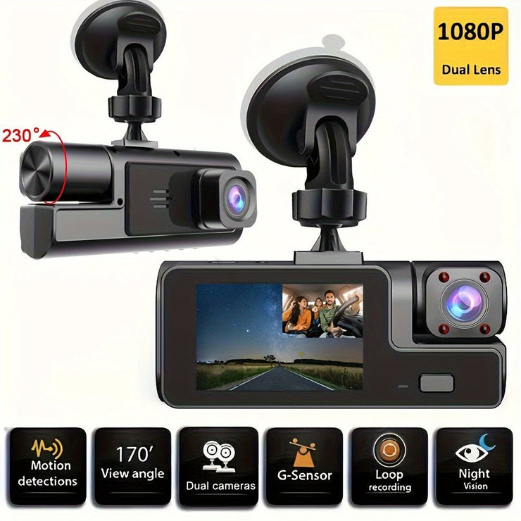 Dash Cam with 1080P Night Vision & G - Sensor - Freeyouthzbandz