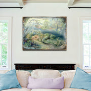 Dreams of Atlantis Fantasy Wooden Wall Art by Josephine Wall - Fantasy Décor - 852114 - JW - Freeyouthzbandz