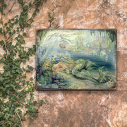 Dreams of Atlantis Fantasy Wooden Wall Art by Josephine Wall - Fantasy Décor - 852114 - JW - Freeyouthzbandz