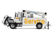 CAT Caterpillar CT660 Auto - Crane Titan 85 Truck with Miller EnPak White "Transport Series" 1/50 Diecast Model by Diecast Masters - Freeyouthzbandz