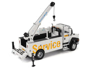 CAT Caterpillar CT660 Auto - Crane Titan 85 Truck with Miller EnPak White "Transport Series" 1/50 Diecast Model by Diecast Masters - Freeyouthzbandz