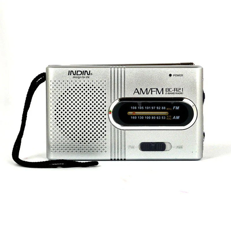 BC - R21 Mini AM/FM Portable Radio - Freeyouthzbandz