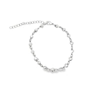 Heart Link Charm Bracelet (G50/I74) - Freeyouthzbandz