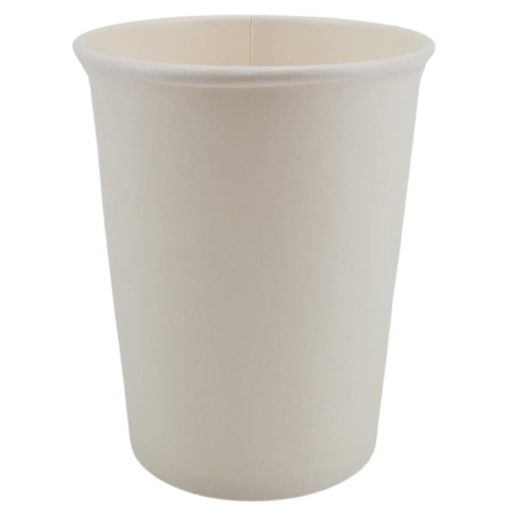 Morning Dew - 8oz Hot Paper Cups - White - 20 x 50 count - Freeyouthzbandz