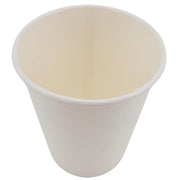 Morning Dew - 8oz Hot Paper Cups - White - 20 x 50 count - Freeyouthzbandz