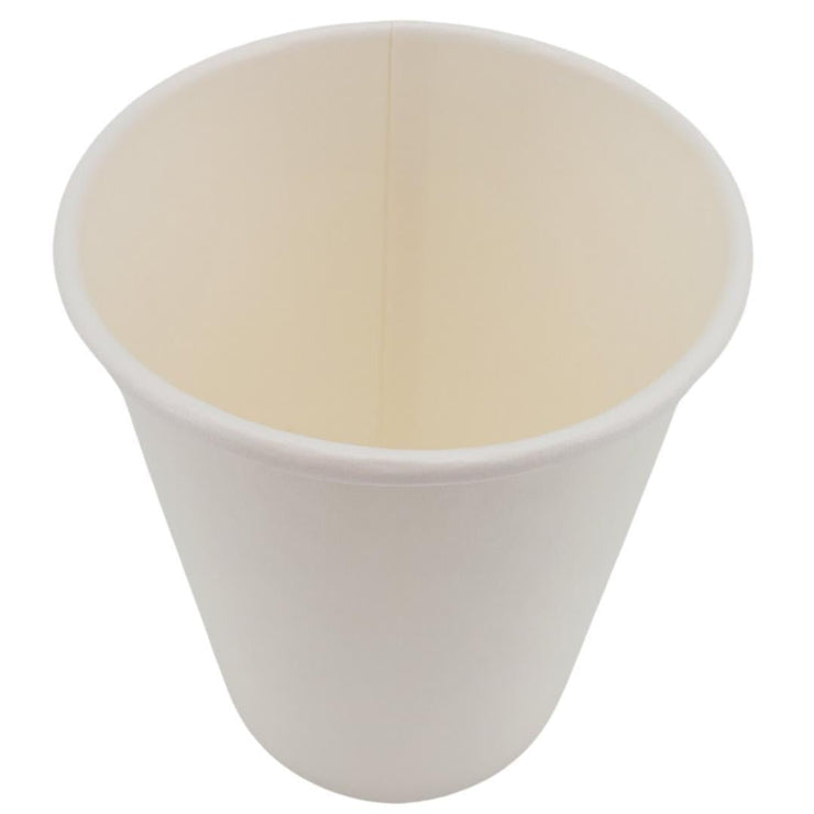 Morning Dew - 8oz Hot Paper Cups - White - 20 x 50 count - Freeyouthzbandz