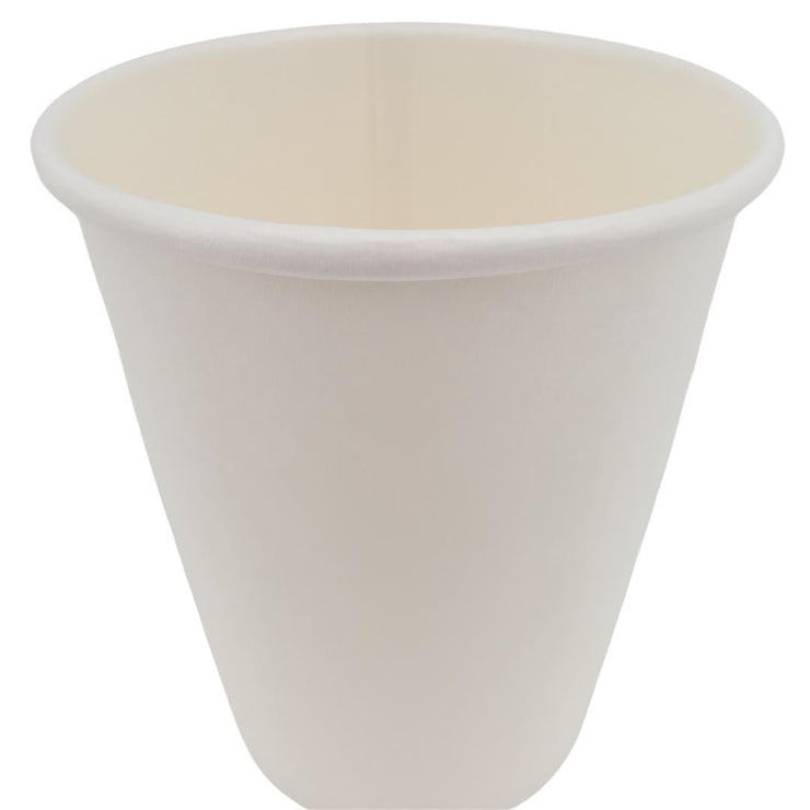 Morning Dew - 8oz Hot Paper Cups - White - 20 x 50 count - Freeyouthzbandz