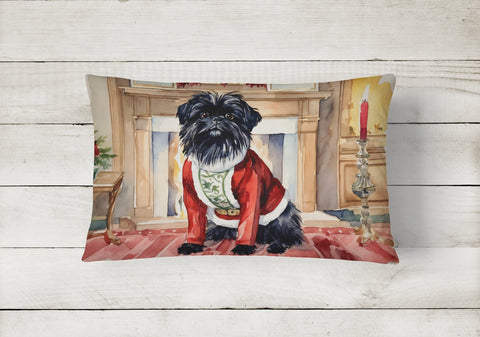 Affenpinscher Christmas Throw Pillow - Freeyouthzbandz