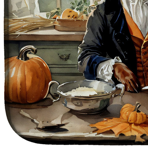 Irish Setter Fall Kitchen Pumpkins Dish Drying Mat - Freeyouthzbandz