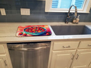Colorful Strawberries Dish Drying Mat - Freeyouthzbandz