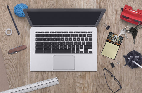 Dancing Skeletons Spooky Halloween Sticky Note Holder - Freeyouthzbandz