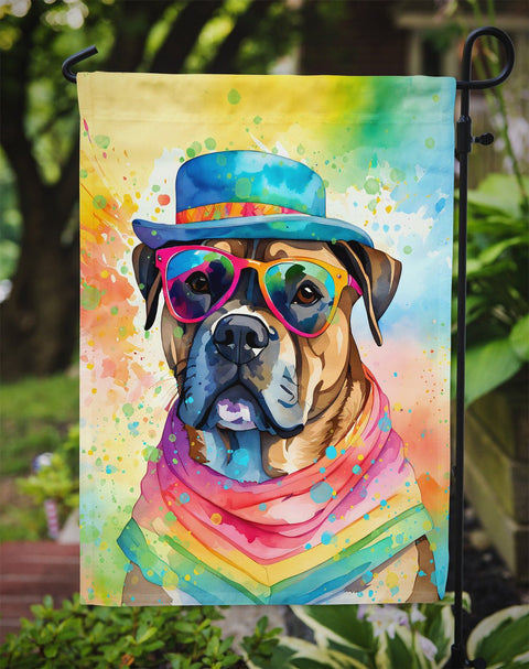 Cane Corso Hippie Dawg Garden Flag - Freeyouthzbandz