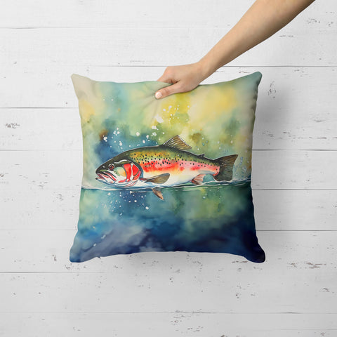Trout Throw Pillow - Freeyouthzbandz