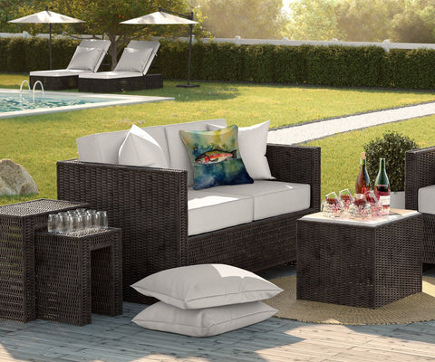 Trout Throw Pillow - Freeyouthzbandz