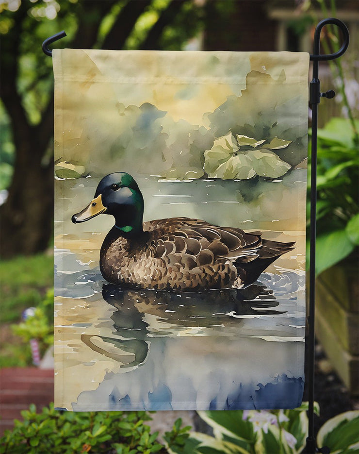 American Black Duck Garden Flag - Freeyouthzbandz