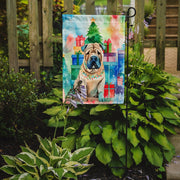 Shar Pei Christmas Garden Flag - Freeyouthzbandz