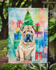 Shar Pei Christmas Garden Flag - Freeyouthzbandz