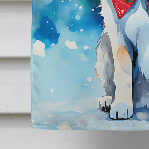 Siberian Husky Christmas House Flag - Freeyouthzbandz