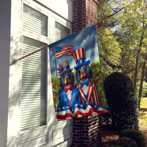 All American Gordon Setter House Flag - Freeyouthzbandz
