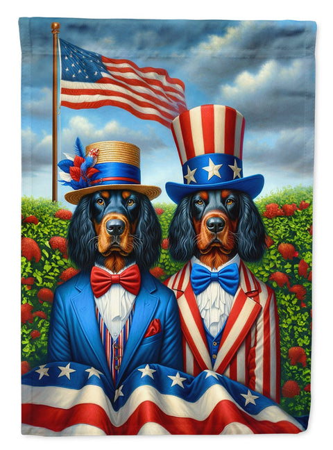 All American Gordon Setter House Flag - Freeyouthzbandz