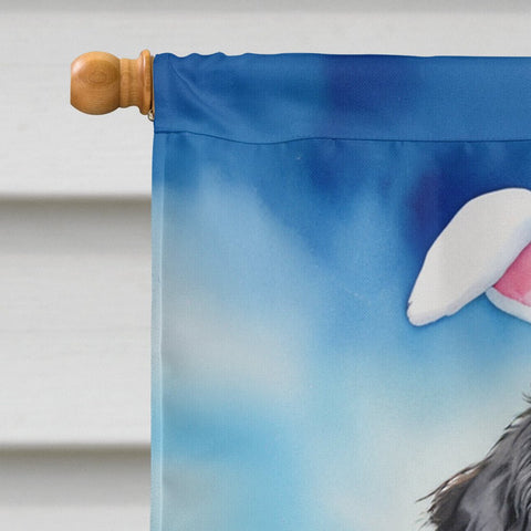 Bernese Mountain Dog Easter Egg Hunt House Flag - Freeyouthzbandz