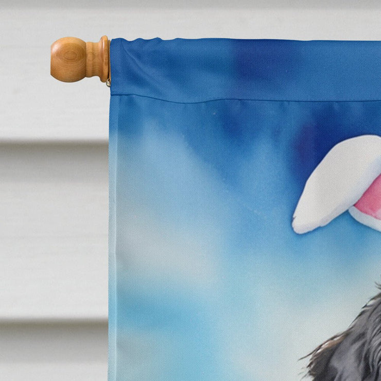 Bernese Mountain Dog Easter Egg Hunt House Flag - Freeyouthzbandz