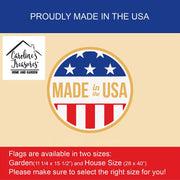 Border Collie Patriotic American Garden Flag - Freeyouthzbandz