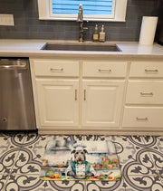 Irish Wolfhound The Chef Memory Foam Kitchen Mat - Freeyouthzbandz