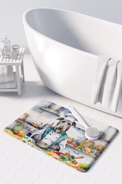 Irish Wolfhound The Chef Memory Foam Kitchen Mat - Freeyouthzbandz