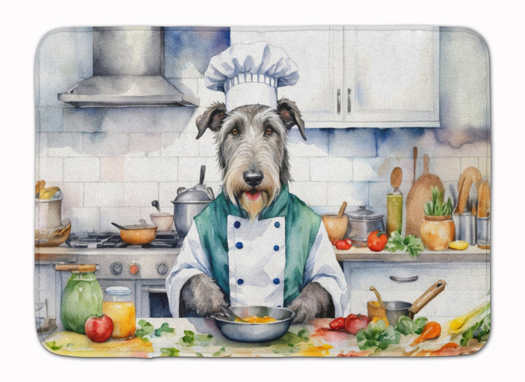 Irish Wolfhound The Chef Memory Foam Kitchen Mat - Freeyouthzbandz