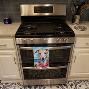 Whippet Luau Kitchen Towel - Freeyouthzbandz