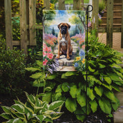 Bullmastiff Spring Path Garden Flag - Freeyouthzbandz