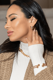 Thin Twisted Bead Bangle (B142) - Freeyouthzbandz