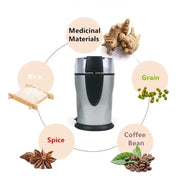 Electric Coffee Grinder & Coffee Maker - Freeyouthzbandz