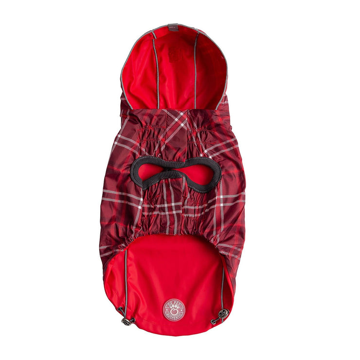 Reversible Elasto - Fit Raincoat - Red - Freeyouthzbandz