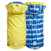 Reversible Elasto - Fit Raincoat - Yellow/Blue - Freeyouthzbandz