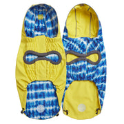 Reversible Elasto - Fit Raincoat - Yellow/Blue - Freeyouthzbandz