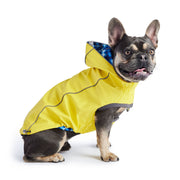 Reversible Elasto - Fit Raincoat - Yellow/Blue - Freeyouthzbandz