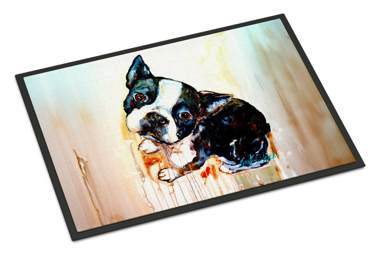 Boston Terrier The Look Doormat - Freeyouthzbandz