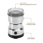 Multipurpose Electric Coffee Bean Grinder - Freeyouthzbandz
