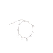 Bar Link Tiny Dangle Cross Charm Bracelet (H260A/E280/I352A) - Freeyouthzbandz