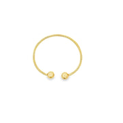 Thin Twisted Bead Bangle (B142) - Freeyouthzbandz